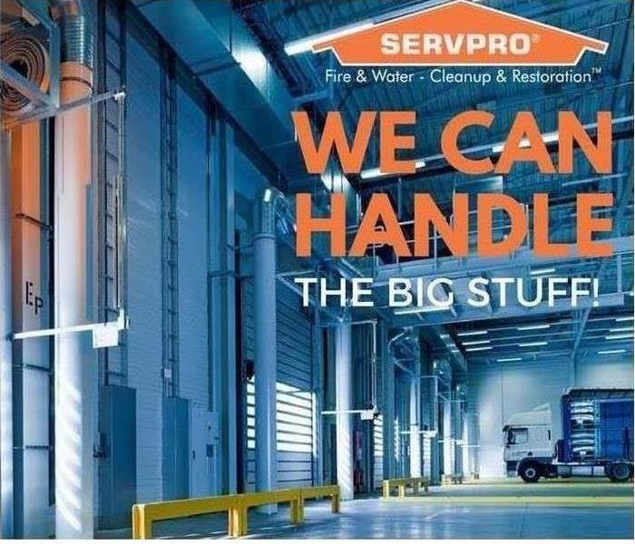 ServPro can handle big work stuff in companies