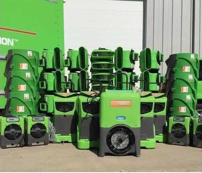 Showcasing Servpro Tools and Equipment